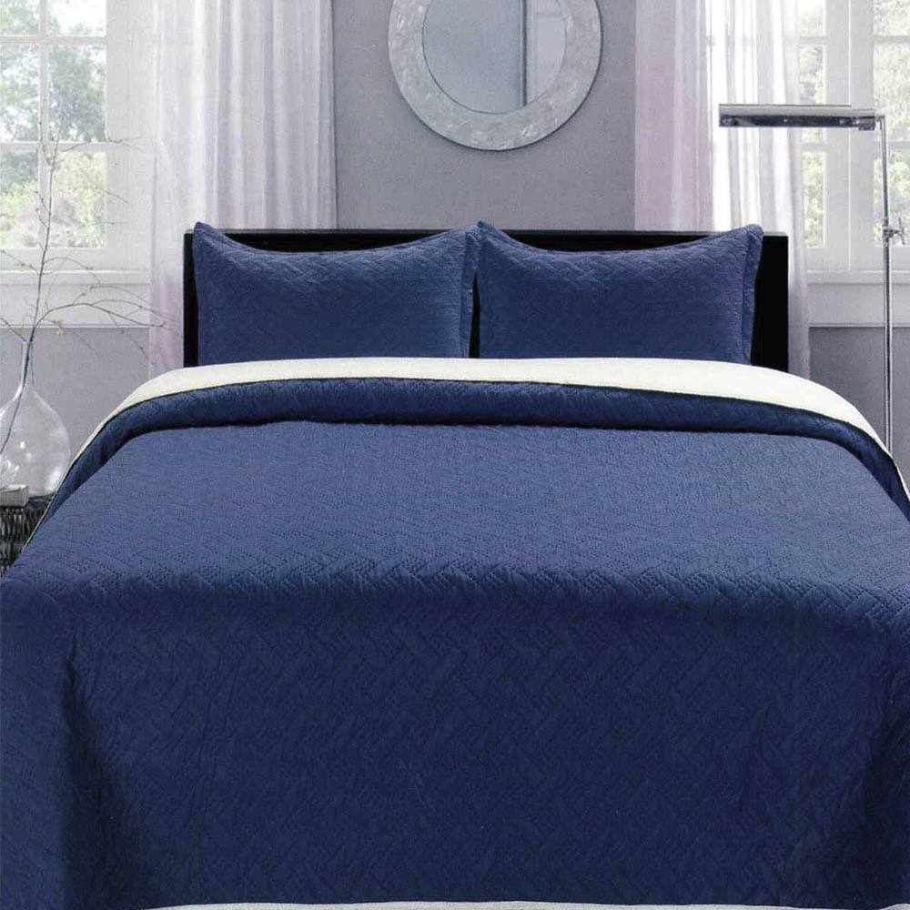 Sobrecama Reversible Home Accents Set de 2 Piezas - TWIN