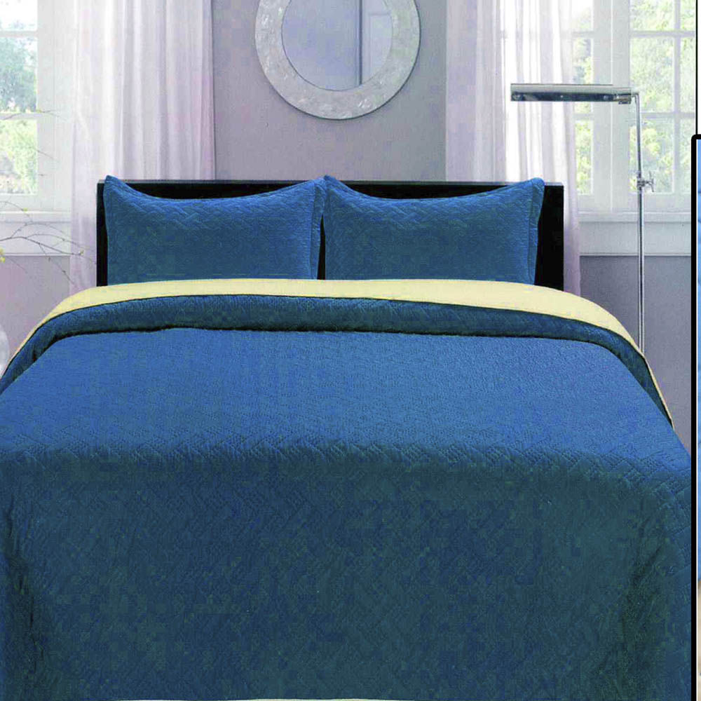 Sobrecama Reversible Home Accents Set de 2 Piezas - TWIN