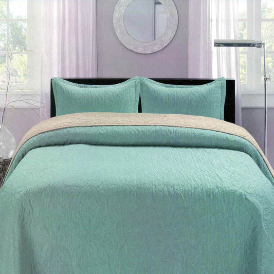 Sobrecama Reversible Home Accents Set de 2 Piezas - TWIN