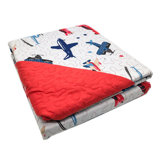 Sobrecama Home Accents Airplane 2 Piezas - TWIN
