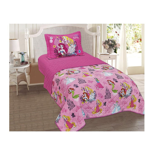 Sobrecama Princesa Infantil de 2 Piezas - TWIN