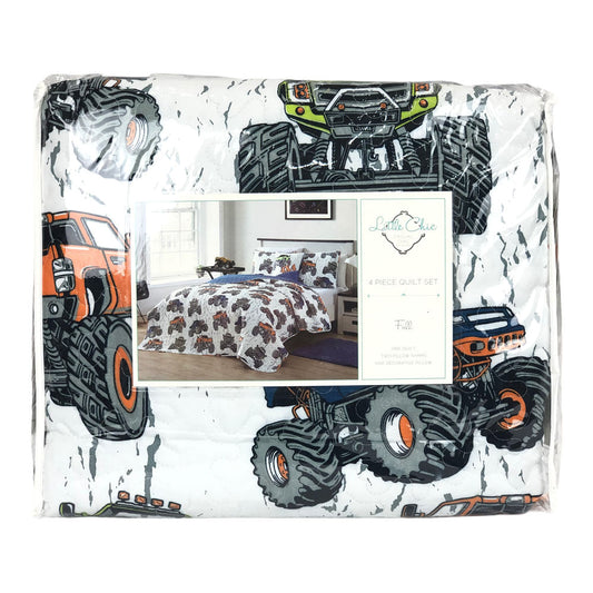 Sobrecama Sl Home Fashion Infantil Adventure 3 Piezas Azul - Twin
