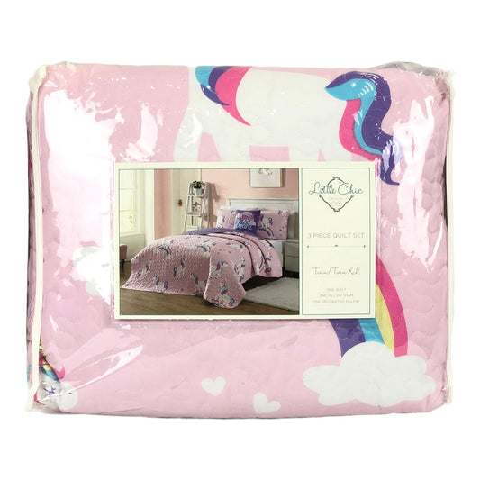 Sobrecama Sl Home Fashion Infantil Dream 3 Piezas Rosa - Twin