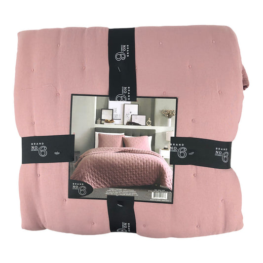 Sobrecama Sl Home Fashion Matisse 3 Piezas Rosa - Full/Queen