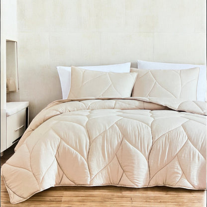 Sobrecama Bailee Sand Sl Home Fashion Set 3 Piezas - King