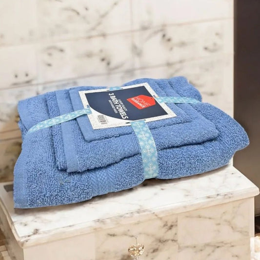 Toalla de Baño Easy Home Set 3 Piezas - Surtida