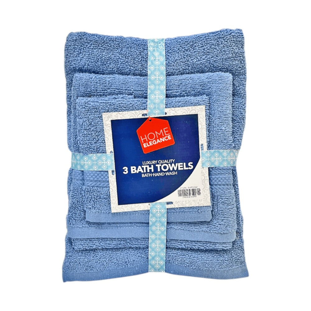 Toalla de Baño Easy Home Set 3 Piezas - Surtida