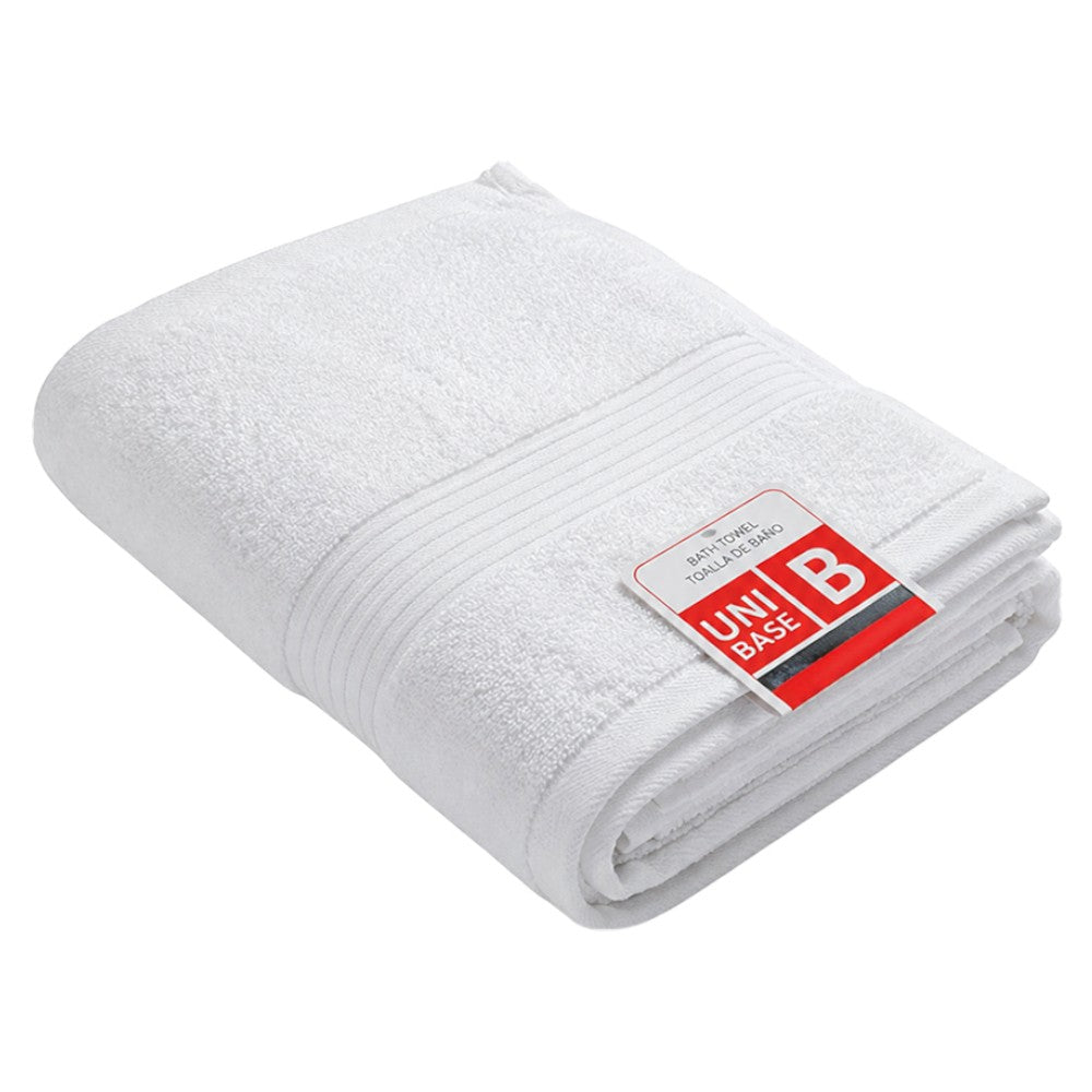 Toalla De Baño Ibiza 27” X 54” Blanco - Unibase