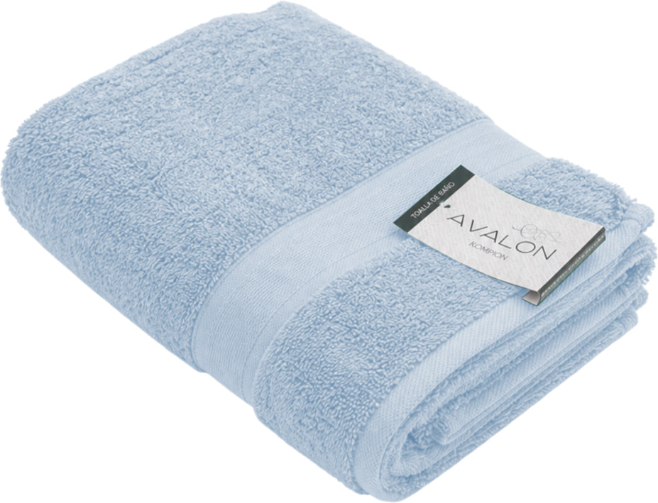 Toalla De Baño London 30” X 60” Celeste - Avalon