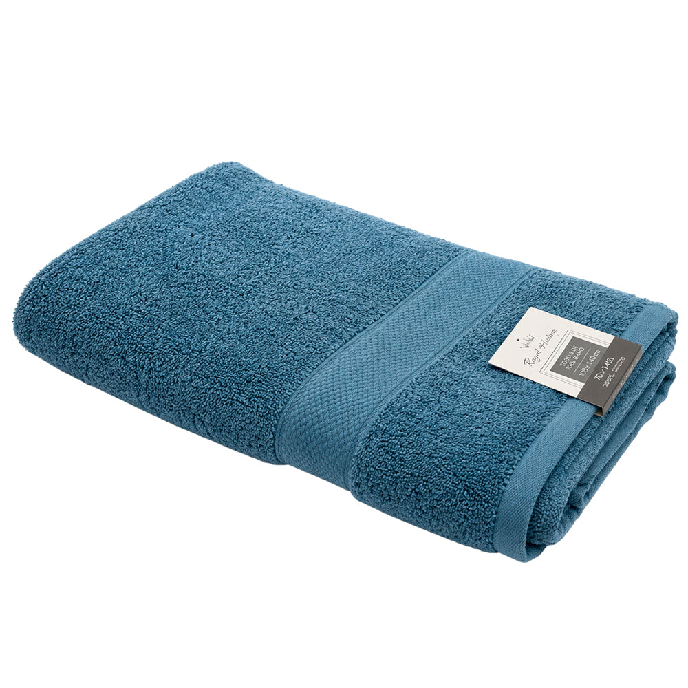 Toalla De Baño Siena 76 CM X 152 CM Blue - Royal Heritage