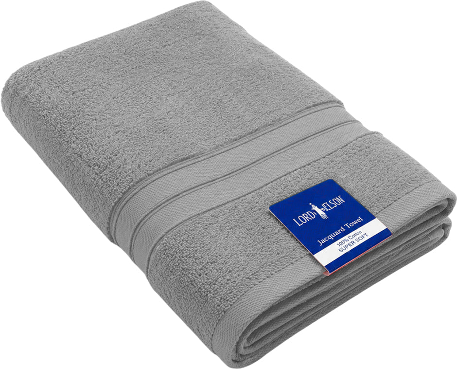 Toalla De Baño Monaco 76.2 CM X 152.4 CM Bowery Pewter - Lord Club