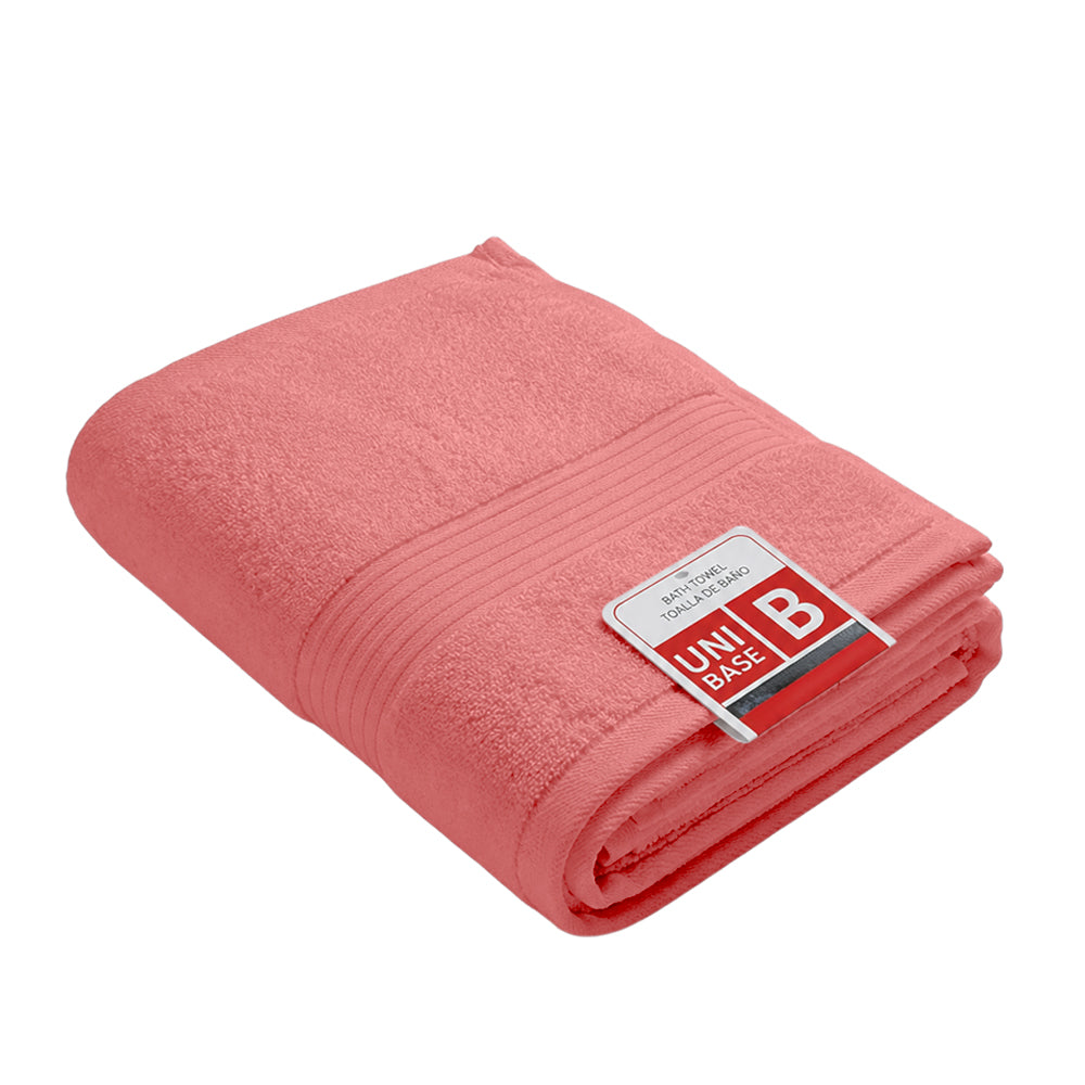 Toalla De Baño Ibiza 27” X 54” Old Rose - Unibase
