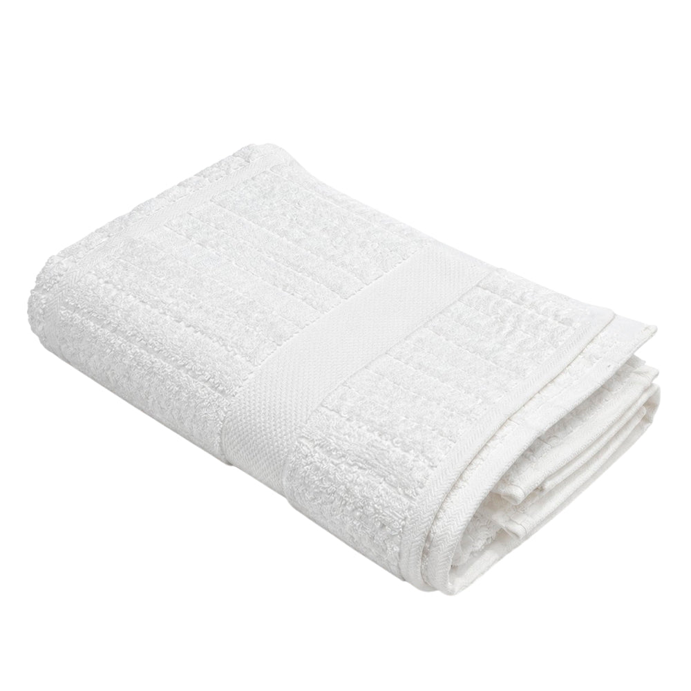 Toalla De Baño La Bellísima 30” X 60” Blanco - Js Fiber