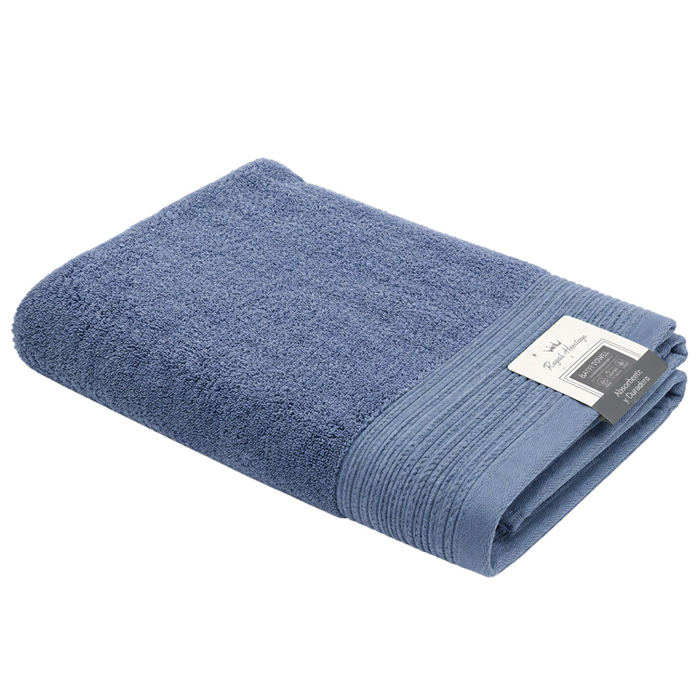 Toalla De Baño Valencia 76 CM X 152 CM Navy - Royal Heritage