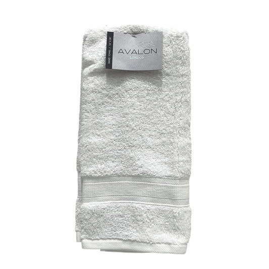 Toalla De Mano London 16” X 28” Blanco - Avalon