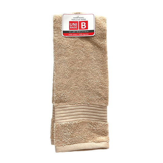 Toalla De Mano Ibiza 16” X 28” Sand - Unibase