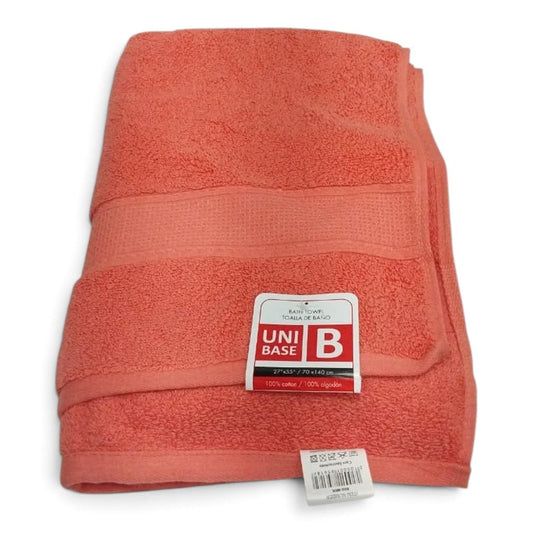 Toalla de baño Unibase de 70 x 140 cm en colores surtidos.