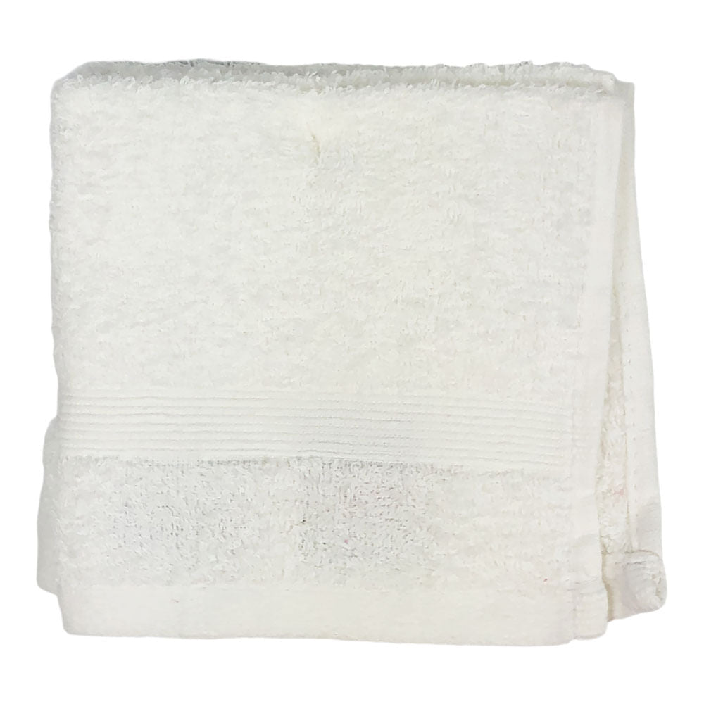 Toalla de Cara Home Elegance Soho 13" x 13" de 2 Piezas - Blanco