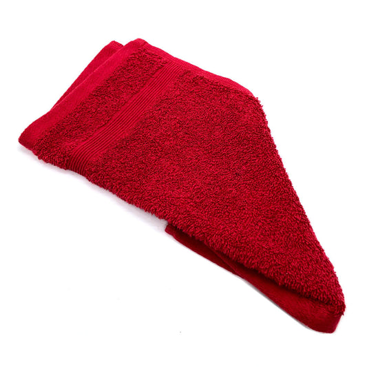 Toalla de Cara Home Elegance Soho 13" x 13" de 2 Piezas - Rojo