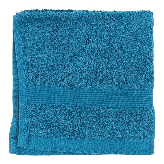 Toalla de Cara Home Elegance Soho 13" x 13" de 2 Piezas - Turquesa Azulado