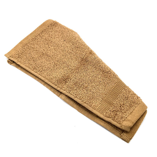 Toalla de Cara Home Elegance Soho 13" x 13" de 2 Piezas - Dorado