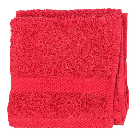 Toalla de Cara Home Elegance Mystic 13" x 13" de 2 Piezas - Rojo