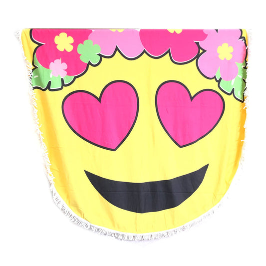 Toalla Playera Redonda DC Wholesales 58" x 58" - Único