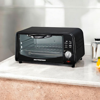Horno Eléctrico Premier de 9 Litros / Negro