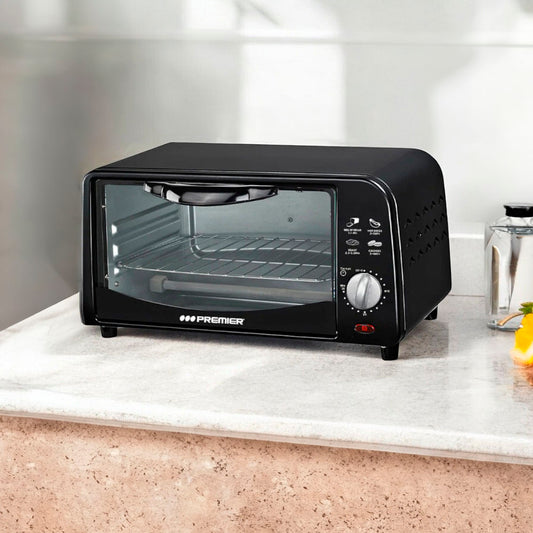 Horno Eléctrico Premier de 9 Litros / Negro