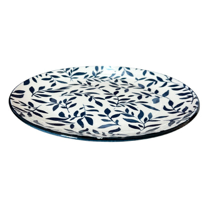 Plato Llano Koopman de Porcelana / 10" / Estampado