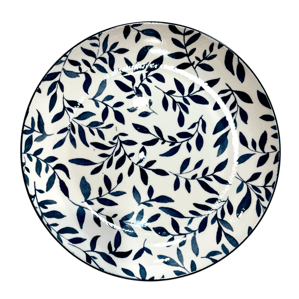 Plato Llano Koopman de Porcelana / 10" / Estampado