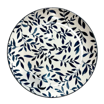 Plato Llano Koopman de Porcelana / 10" / Estampado