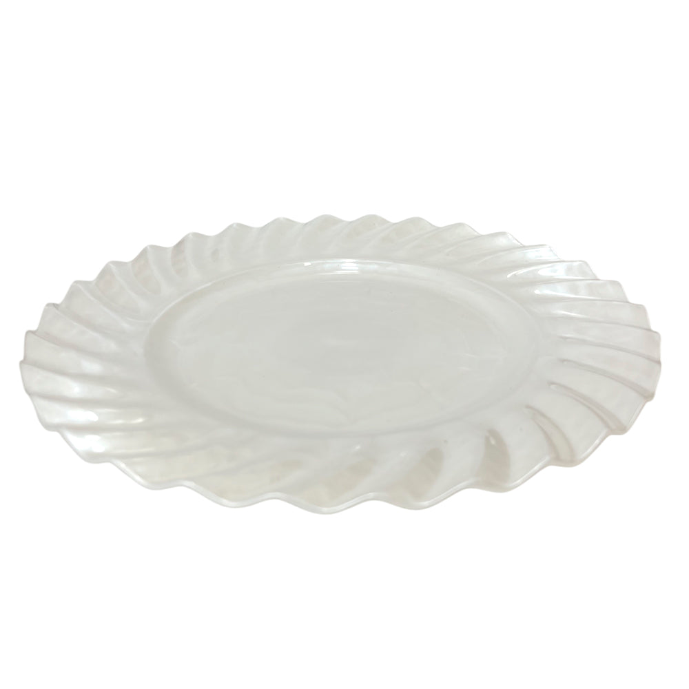 Plato Llano Decorativo Decore de Plástico - 33 Cm