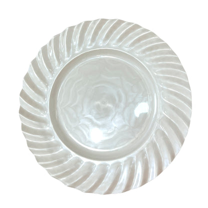 Plato Llano Decorativo Decore de Plástico - 33 Cm