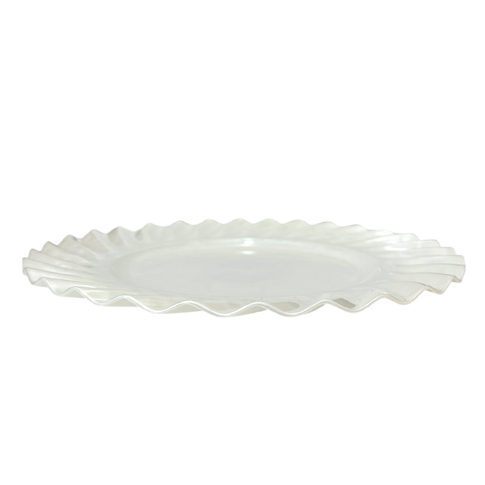 Plato Llano Decorativo Decore de Plástico - 33 Cm