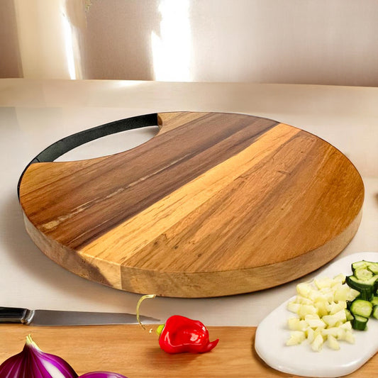 Tabla Ruler Para Picar y Servir – Natural – 30 cm