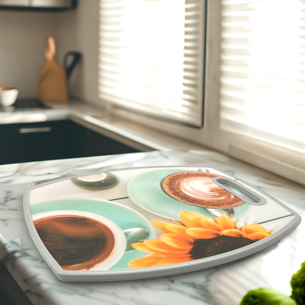 Tabla de Picar Plástica Kole 15"x 12" Estampada