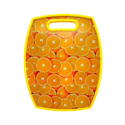Tabla de Picar Plástica Kole 15"x 12" Con Diseño de Limón
