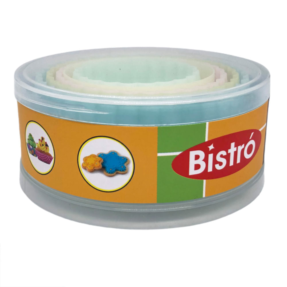 Cortador de Galletas Bistro 5 Piezas