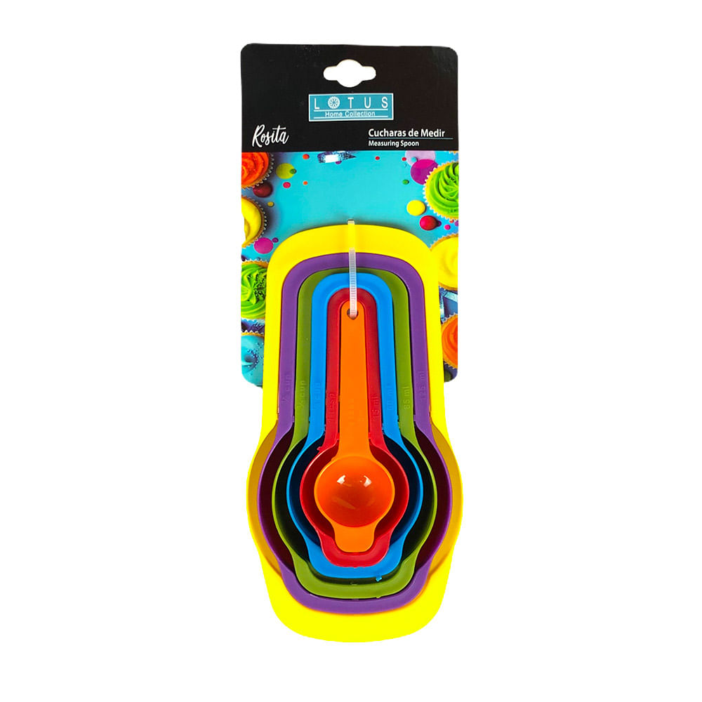 Cucharas de Medir Lotus 6 Piezas
