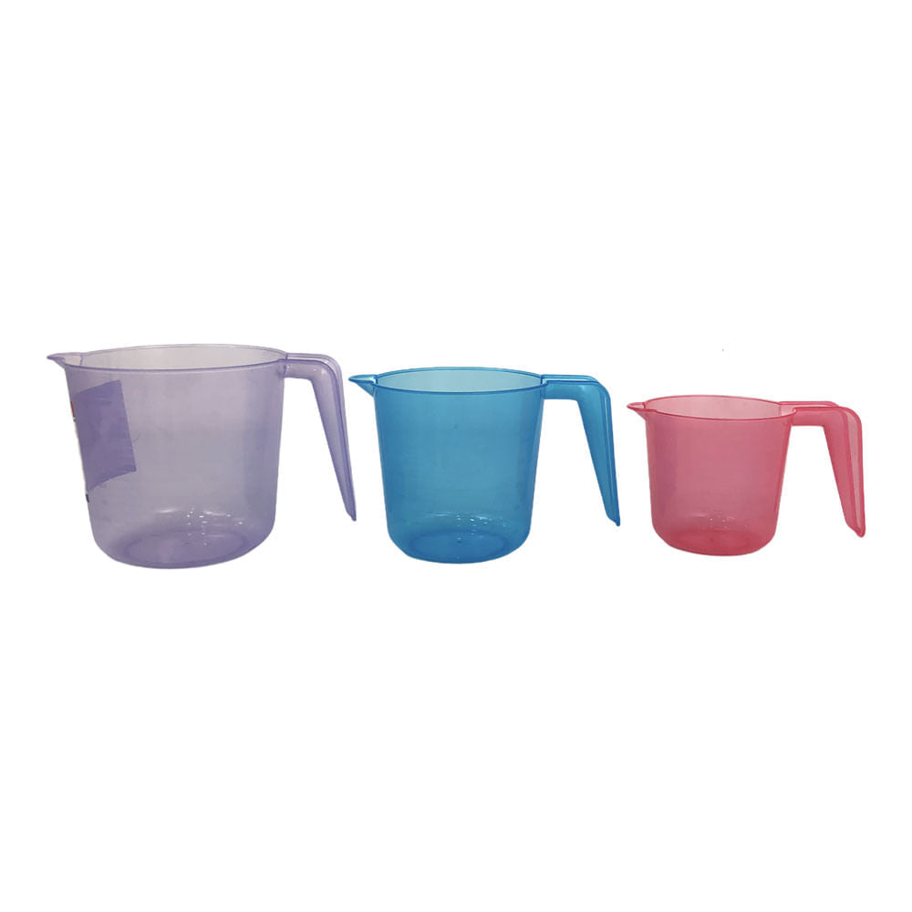 Tazas de Medir Family Maid 3 Piezas