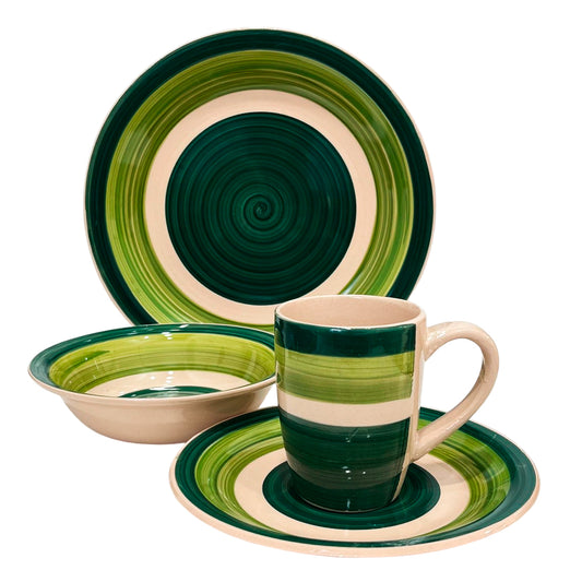 Vajilla de Cerámica Home Elegance / 16 Piezas / Surtida