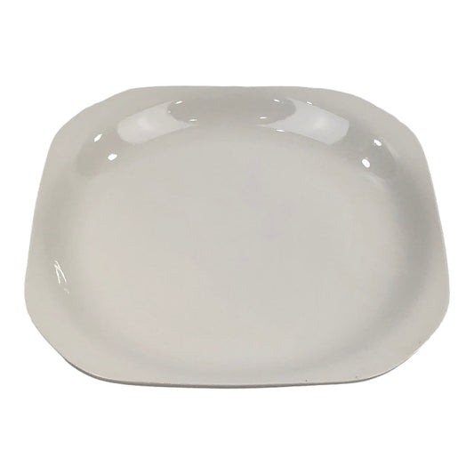 Plato LLano Home Elegance de Ceramica 10.5" - Blanco