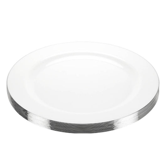 Platos LLanos Desechables Lillian 7.5" Plástico de 10 Piezas
