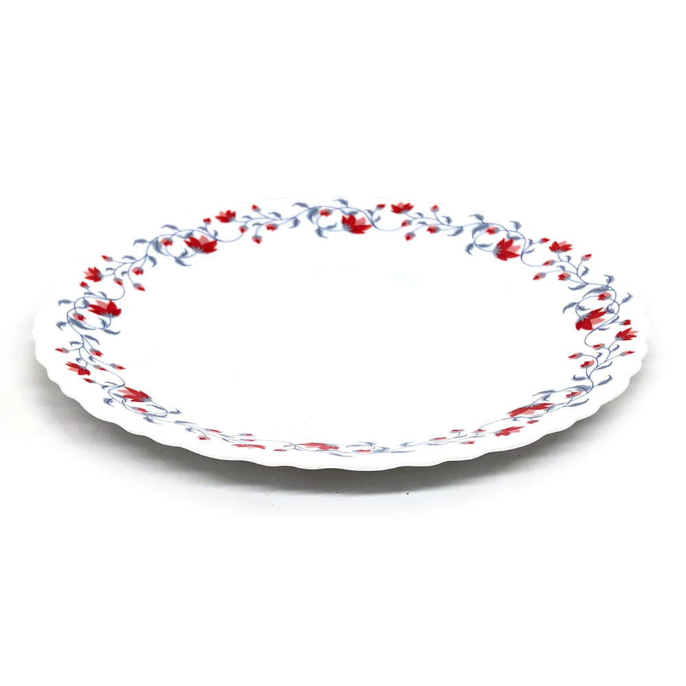 Plato Llano Oska de Vidrio 7.5"