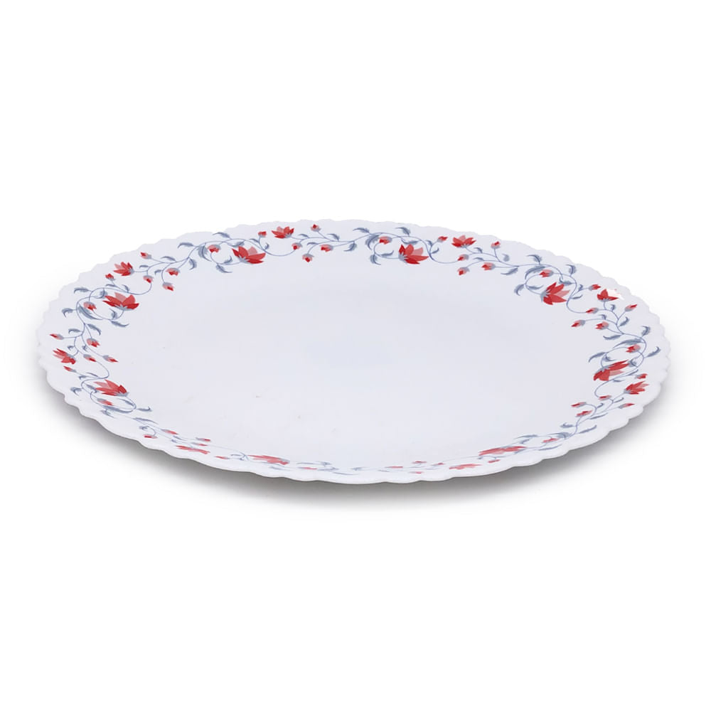 Plato Llano Oska de Vidrio 11"