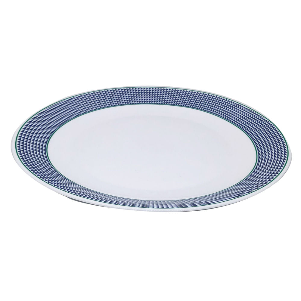 Plato Llano Oska de Vidrio 11"
