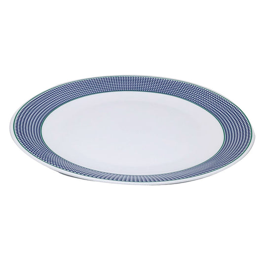 Plato Llano Oska de Vidrio 11"