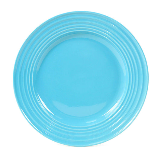 Plato Llano Gibson Plaza Café de Cerámica Blanco 8.5"