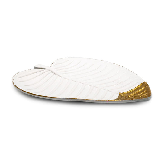 Plato Decorativo Home Elegance en Forma de Hoja 31.5 cm x 28 cm